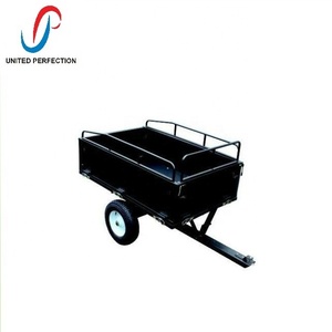 Tosaerba da corsa in acciaio da 545KG con carrello ribaltabile e traino dietro un <span class=keywords><strong>rimorchio</strong></span> quadruplo da giardino <span class=keywords><strong>per</strong></span> motocicli e ATV - Product Image 2