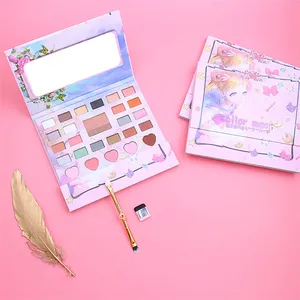 27 Warna Anime Lucu Malas Eyeshadow Bubuk Profesional Membuat Bersinar Eye Shadow Gadis Hadiah Sailor Moon Eyeshadow