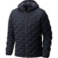 Nouvelle conception de veste d'hiver pour homme avec capuche, en duvet uni, légère et matelassée