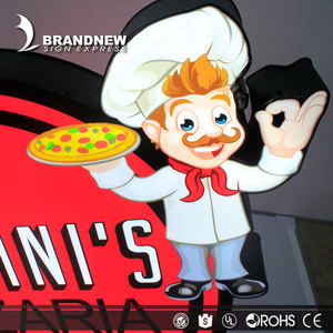 Рекламная светодиодная вакуумная световая коробка для пиццы - Product Image 3