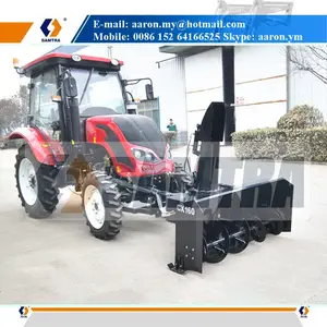 Tractor montado soplador de nieve hidráulico impulsado soplador de nieve