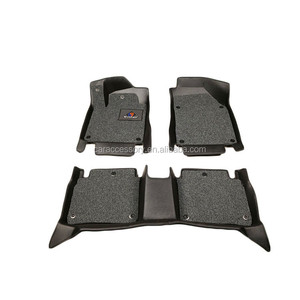 Alfombrilla de pie <span class=keywords><strong>interior</strong></span> de coche de lujo personalizada alfombrilla de suelo de coche 5d de cuero de PVC puede ser OEM - Product Image 2