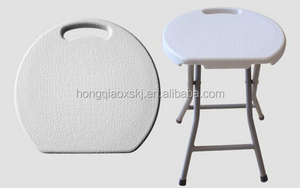 Taburete plegable de plástico para acampada, taburete pequeño y portátil para jardín, venta al por mayor - Product Image 3