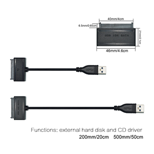 USB 3.0 IDE SATA 3g Droite 2.5/3.5 pouce HDD Disque Dur - Product Image 1