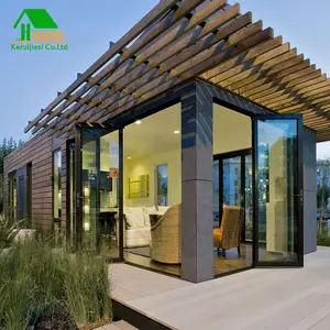 Casa in legno/Veloce prefabbricata bella piccola cabina container di trasporto casa villa