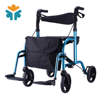 Déambulateur électrique pour escaliers Solex, équipement pour personnes handicapées, avec siège, en alliage d'aluminium titane, léger