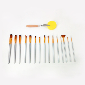 Peintures à l'huile et pinceaux acryliques, lot de 10 pièces, pour <span class=keywords><strong>peinture</strong></span> à l'aquarelle - Product Image 2