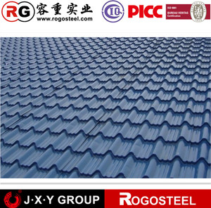 Shandong Kerui-placa de acero de 600-12500mm, placa de revestimiento de Zinc, aluminio, azul oscuro, laminado en frío - Product Image 6