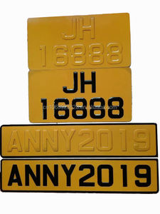 ป้ายทะเบียนรถสองชั้นเปล่า,แผ่นป้ายทะเบียนกึ่งสำเร็จรูปปรับแต่งได้ - Product Image 5