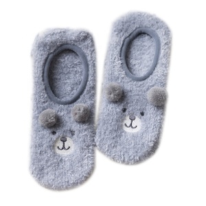 Adult Super Soft Warm Microfiber Cozy Fuzzy Non-Slip Winter Women <strong>Slipper</strong> <strong>Socks</strong> With Grippers - Product Image 2