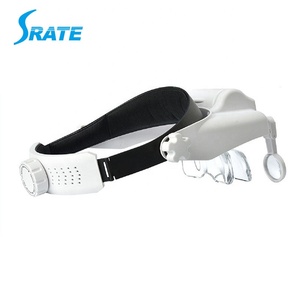 Loupe <span class=keywords><strong>de</strong></span> casque avec 5 lentilles, MG82000M LED pour chirurgie dentaire - Product Image 4