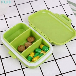 Scatola di plastica <span class=keywords><strong>per</strong></span> uso quotidiano scatola di pillole personalizzata <span class=keywords><strong>per</strong></span> medicina Mini contenitori di stoccaggio portatili - Product Image 3