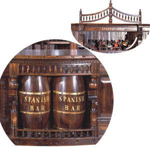 Promoção Tradicional Espanhol Madeira Maciça Importação de Balcão de Bar Bar Móveis - Product Image 2