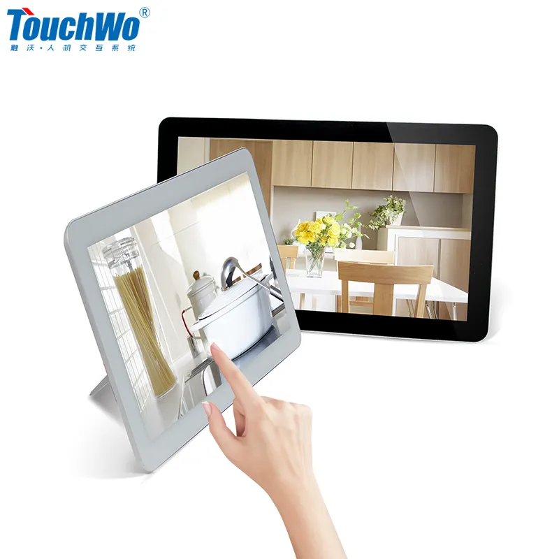 Aluminum alloy 13.3 inch waterproof IP 65 capacitive full hd touchscreen monitor