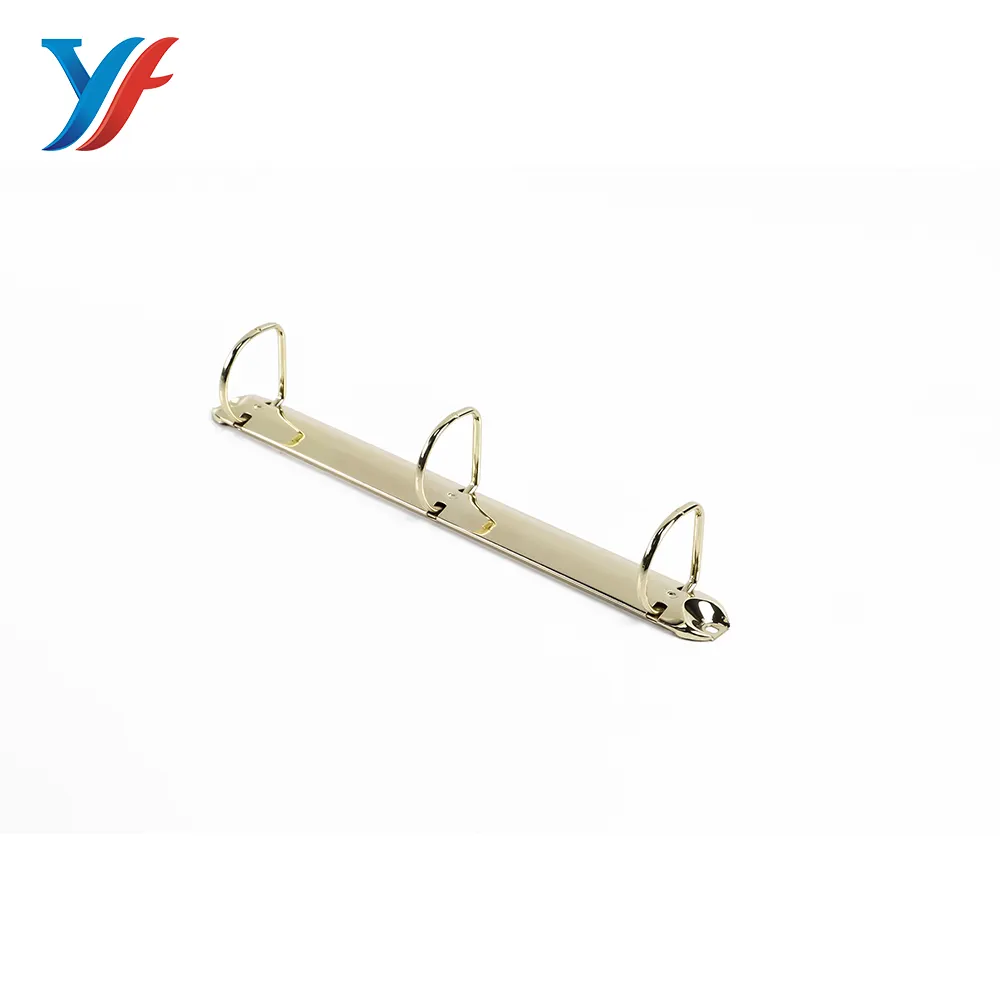 Тянуть открытый пользовательский gloden a4 размер оборудования металлический 3 d Кольцо Связующий механизм золото