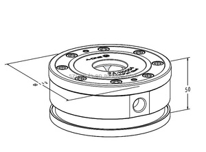 Système <span class=keywords><strong>Zero</strong></span> <span class=keywords><strong>Point</strong></span> Mandrin à Centre Unique 10004 - Product Image 2