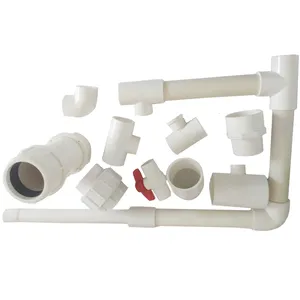 ASTM SCHEDULE 40 Hersteller PVC-Rohr verbindungs stücke PVC-Sanitär armaturen
