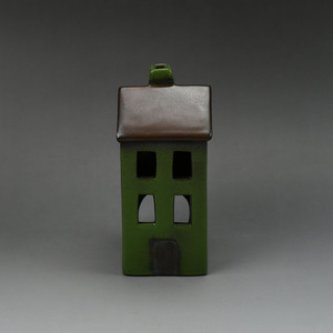 Customized Home Decorative Ceramic <strong>Tea</strong> <strong>Light</strong> <strong>House</strong> Shaped Candle <strong>Holders</strong> - Product Image 2