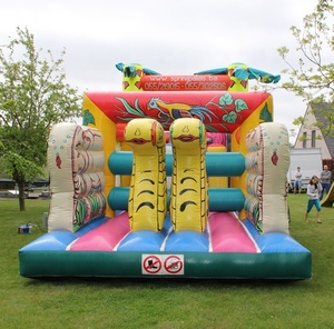 Verkoop Beste Prijs Kinderen Springkussens Hindernisbaan Goede Kwaliteit Huur Opblaasbaar Springhuis En Glijbaan 2023 Verkoop - Product Image 3