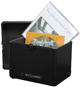 Étui de <span class=keywords><strong>rangement</strong></span> pour disques vinyles 12 pouces, 50 pièces, noir - Neuf - Product Image 2