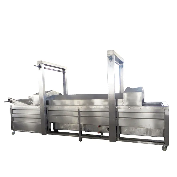 Industrial Plantain Chips Continuous Frying Machine For Sale