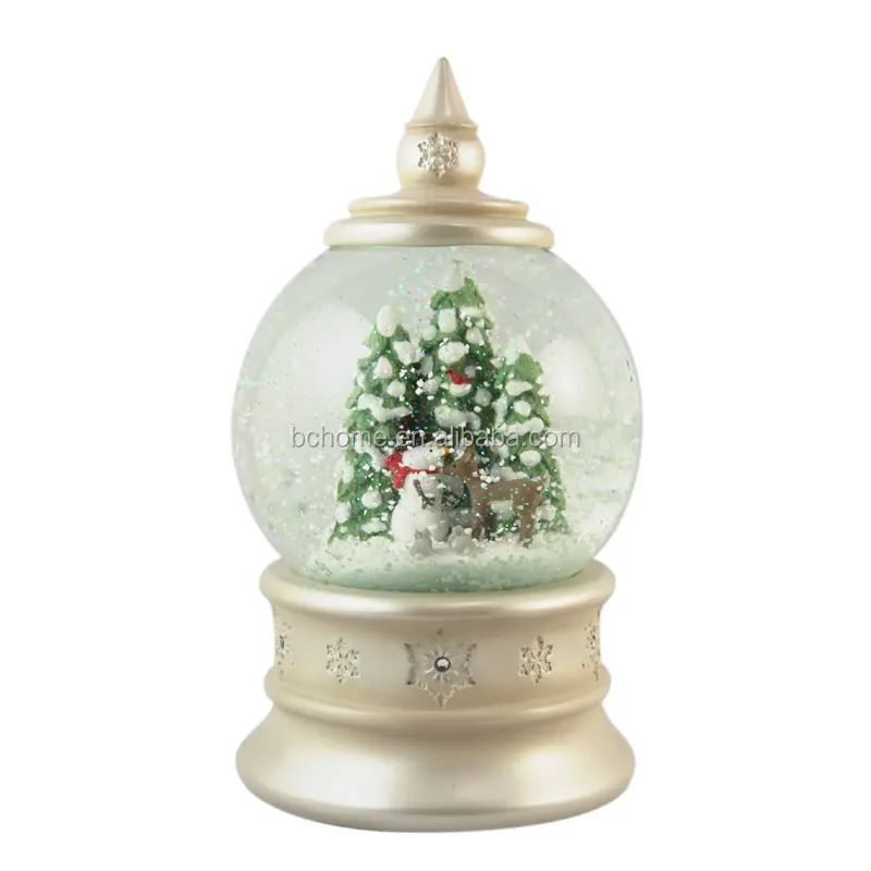 High quality christmas snow globe for home decoration