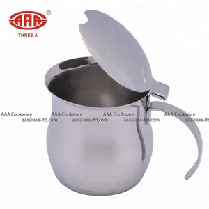 induction tea pot stainless steel coffee cup warmer with handle