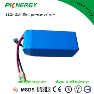 OEM haute taux 15C 20C 25C 35C 12000 mah 22000 mah lipo batterie 12 V 22.2 V au lithium li-polymère batterie pour hélicoptère - Product Image 3