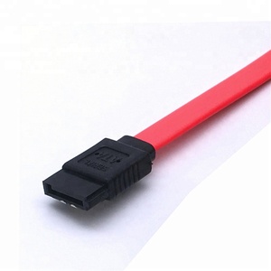 Cáp Dữ Liệu <span class=keywords><strong>SATA</strong></span> 2 3 Có Khóa Chốt Kép Clip HDD Thẳng Từ Nữ Sang Nữ 6Gbps Đỏ 50Cm - Product Image 2