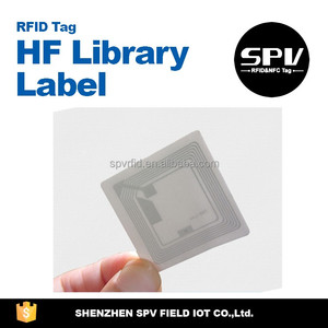 New product! Read and write ICODE SLX paper coated Label RFID for managing libraries - Product Image 2