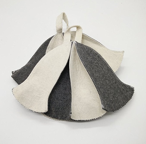 Gorro de Sauna Unisex de Fieltro de Lana 100% al por Mayor, Ecológico y de Lujo, Gorro de Pescador de Alta Calidad para Adultos - Product Image 6