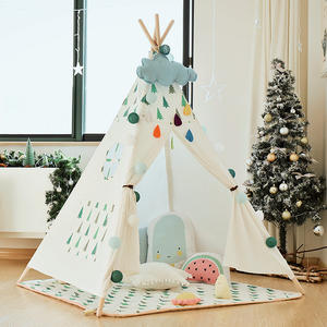 Indoor Canvas Tipi <strong>Wigwam</strong> Grow <strong>Tent</strong> Kids Teepee <strong>Tent</strong> - Product Image 2