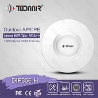 Routeur sans fil wfi, 150 mb/s, 300 ghz, 2.4 mb/s, avec adaptateur poe, pour mot de passe craquelé