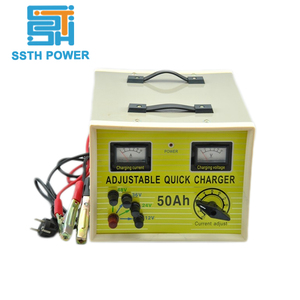 <span class=keywords><strong>Caricabatterie</strong></span> Universale Regolabile <span class=keywords><strong>6v</strong></span> 12v 24v 36v 48v 50a per Batterie al Gel - Product Image 1