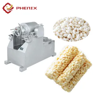 Automatische luchtstroom gepofte granen rijst popcorn machine van Phenix Machines