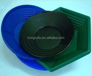 Good reliable PP plastic gold pan for separation