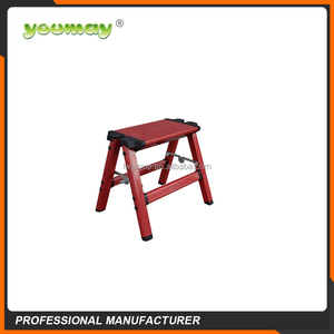 EN131 escalera de aluminio plegable taburete silla doble loft escaleras AD0501A para niños bebé niño kick <span class=keywords><strong>paso</strong></span> taburete - Product Image 4