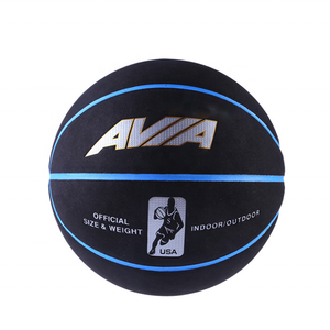 China Wholesales Oem Ball Pu Black Basketball Size 29.5 Basket Ball Indoor/outdoor Training Custom - Product Image 2