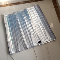 Radiateur de décongélation à une couche en aluminium, 12 pièces, pour réfrigérateur