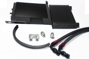 PQY STORE-สีดำน้ำมัน COOLER KIT สำหรับ BMW E36 E46 2015ใหม่น้ำมัน COOLER ชุด E36/46 PQY5129BK - Product Image 5