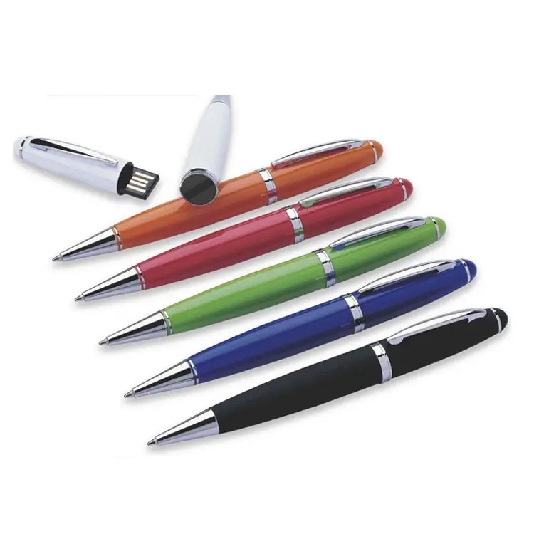 Custom Logo 6 Color 4GB 8GB 16GB 32GB 64GB USB Flash Drive Disk Memory Pen Stick Stylus USB 2.0 Pendrive Boy Toy Gift