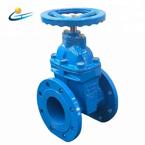 China supplier 2 24 DN50 DN1200 F4 ggg50 ductile iron gate valve resilient seat cast iron gate valve