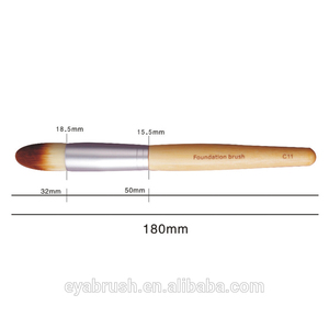 Sûre Faite Sur Commande D'eco Beauté Outils <span class=keywords><strong>Plat</strong></span> Fondation Brosse Maquillage Pinceau <span class=keywords><strong>Kabuki</strong></span> <span class=keywords><strong>Plat</strong></span> - Product Image 3