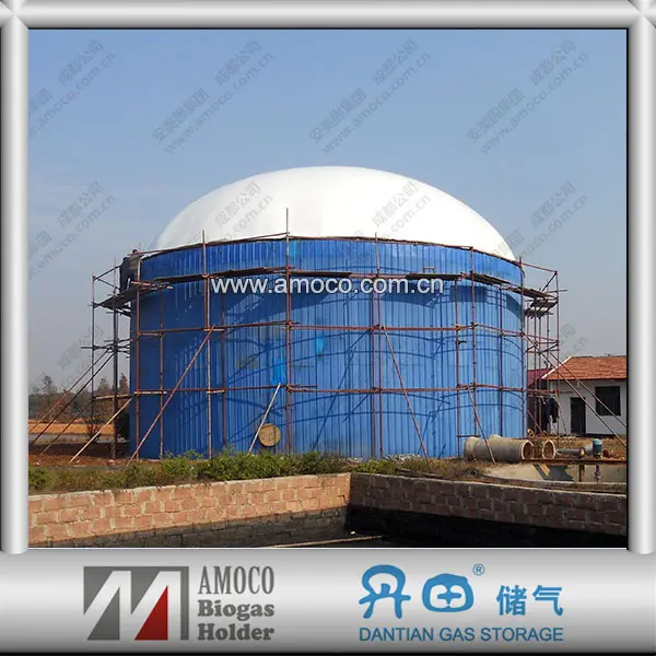 600 Cubic Meters Capacity of Double Membrane Gas Tank