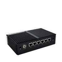 6 Lan Routeur de Pare-Feu Serveur Industriel Micro Celeron Noyau I3 I5 I7 AES-NI Mini Pc Sans Ventilateur Ordinateur