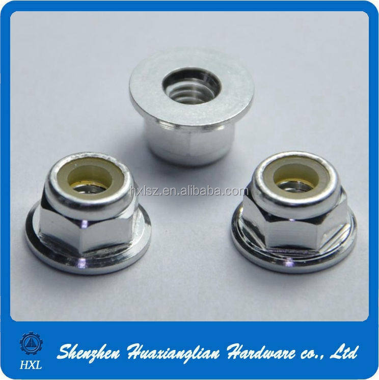 DIN 6926 DIN6926 M5 M6 M8 镀锌法兰尼龙锁紧螺母| Alibaba.com