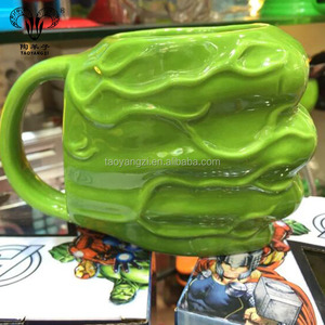 2021 Customized Ceramic 3D <strong>Marvel</strong> Hulk Shaped Coffee <strong>Mug</strong> - Product Image 6