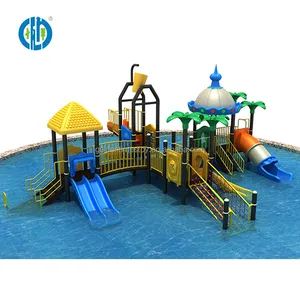 Playground Equipment Outdoor Swimming Pool Outdoor Children Plastic Water Slides Playground Equipment