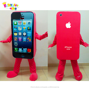 Haute qualité iPhone Costume De Mascotte de Téléphone <span class=keywords><strong>portable</strong></span> Apple iPhone Costume De Mascotte Adultes pour vente - Product Image 4