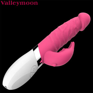 Durable 7 velocidad punto G masturbación dispositivo doble bala vibrador anal para hombres - Product Image 1
